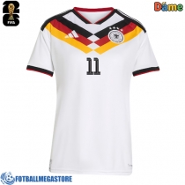 Fotballdrakt Dame Tyskland Nick Woltemade #11 Hjemmedrakt VM 2026 Kortermet
